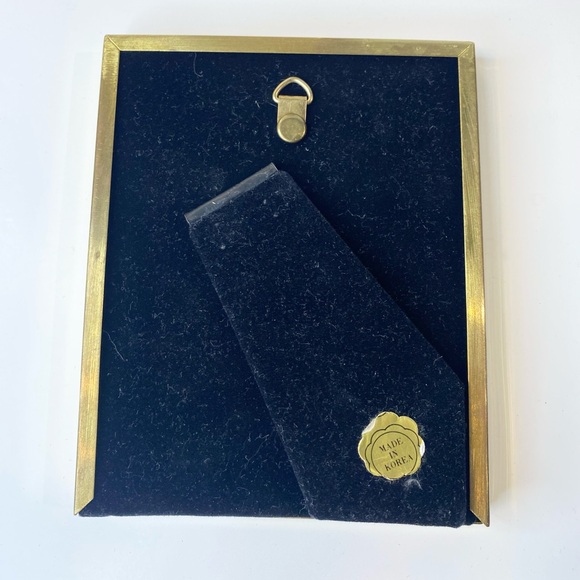 Vintage Brass Picture Frame Bundle Home Decor Gallery Wall Professional Velvet - Picture 11 of 11